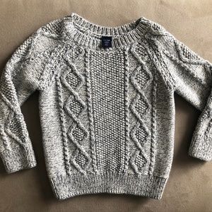 Toddler GAP Gray Knit Sweater